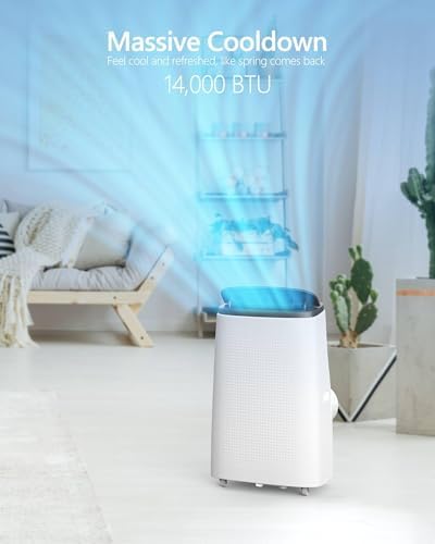 GarveeLife 14000 BTU Portable AC Unit with Remote Control