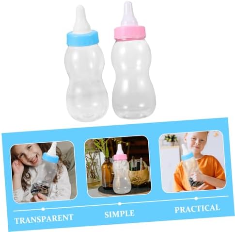 DIY Piggy Bank Set 2pcs Baby Bottle Candy Containers for Kids 1