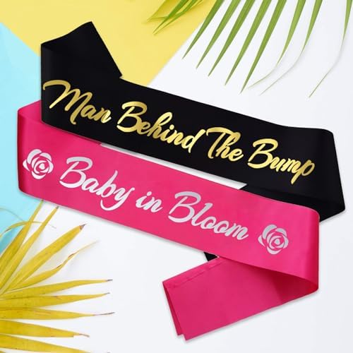 Man Behind the Bump Sash for New Father 1