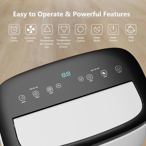 Garvee 14000 BTU Portable AC with Remote Control