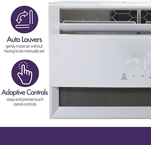 Freonic 6000 BTU Window AC Unit with Remote in White