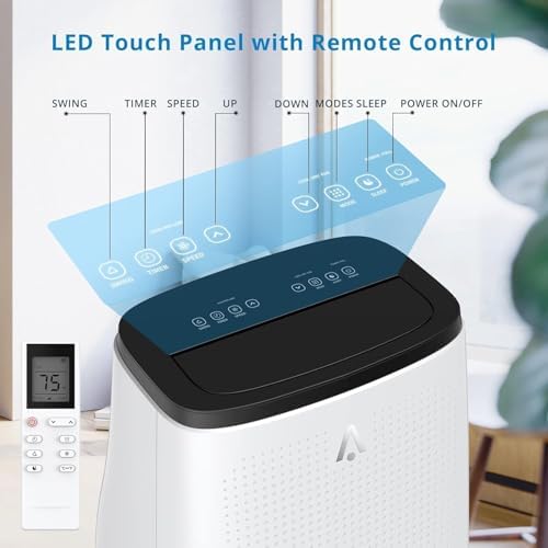 GarveeLife 14000 BTU Portable AC Unit with Remote Control