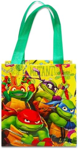 Teenage Mutant Ninja Turtles 24 Pack Reusable Tote Bags