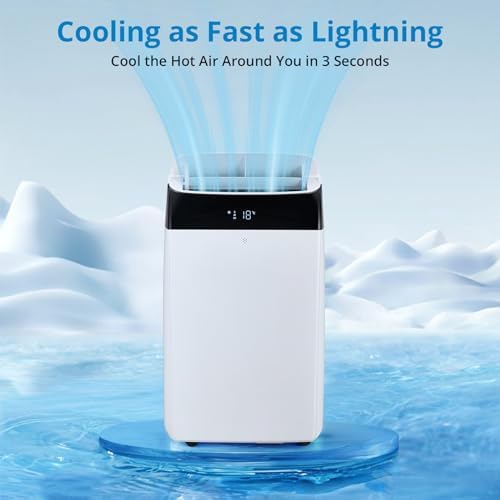 Takywep 14000BTU Portable Air Conditioner with 3 in 1 Modes 1