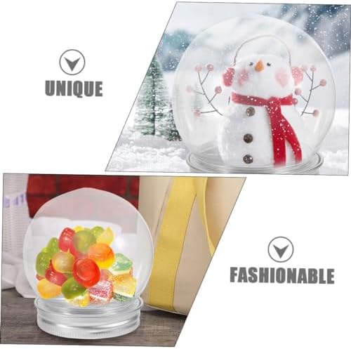 MAGICLULU 10pcs Clear Candy Containers for Treats and Party Favors