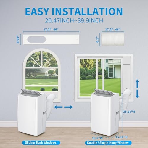 TROPOW Portable Air Conditioner 14000 BTU 3 in 1 Units