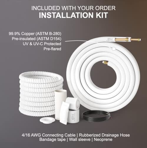 Cooper Hunter 48000 BTU 4 Zone Ductless Mini Split System