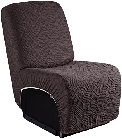 Ruaozz 1-Piece Reclining Chair Cover for Sectional L Shape Sofa