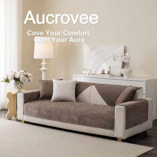Soft Plush Sofa Cover Washable Non-Slip 36x82 Sectional