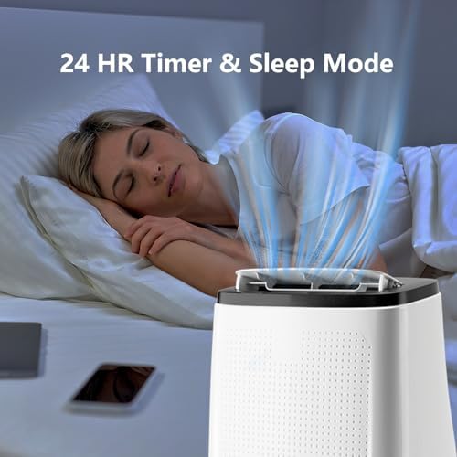 14000 BTU Portable Air Conditioner Dual Motor Fast Cooling