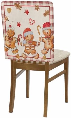 6 Pcs Christmas Chair Back Covers Set