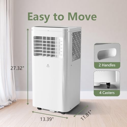 10000 BTU Portable AC Unit with 24H Timer and Dehumidifier