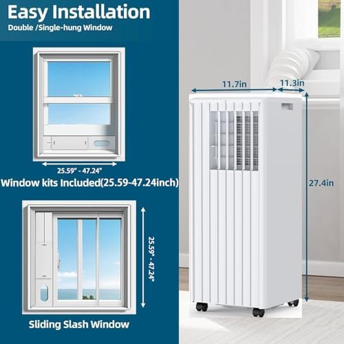 GarveeTech 8000 BTU Portable AC Unit for Bedroom