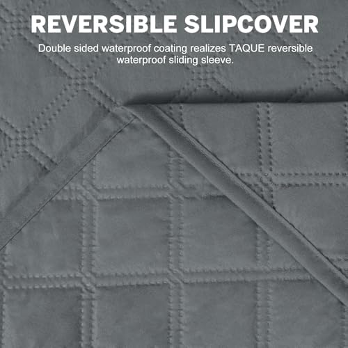 Taque L Shaped Sectional Couch Cover Waterproof Reversible