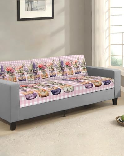 Valentine Buffalo Plaid Sofa Slipcover