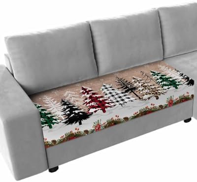 Christmas Tree Sofa Cushion Covers for L T Shape Sofas