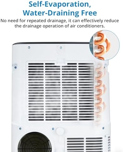 Acekool 14000 BTU Portable AC - 3 In 1 With Remote Control