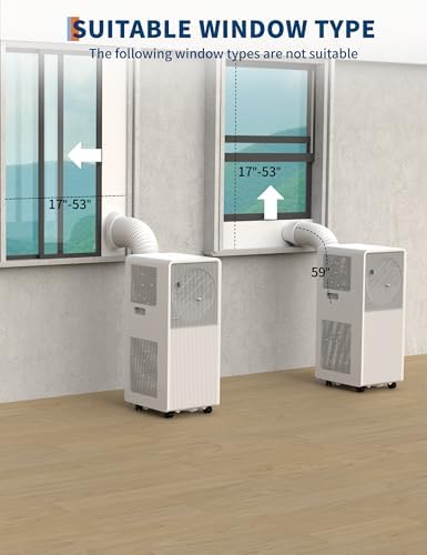 GAOMON 8000 BTU Portable AC Unit with Remote Control