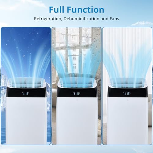Takywep 14000BTU Portable Air Conditioner with 3 in 1 Modes 1