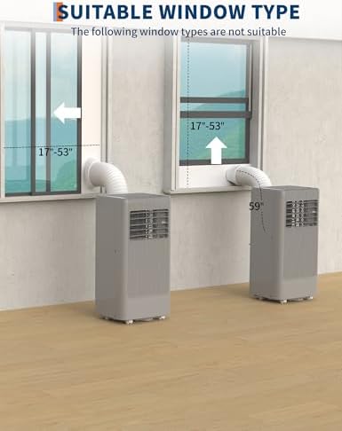 GarveeTech 10000 BTU Portable AC Unit With 3-in-1 Modes