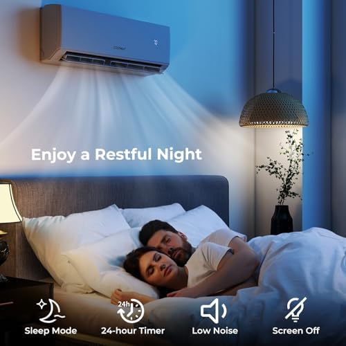 COSTWAY 18k Dual Zone Mini Split AC with WiFi 1