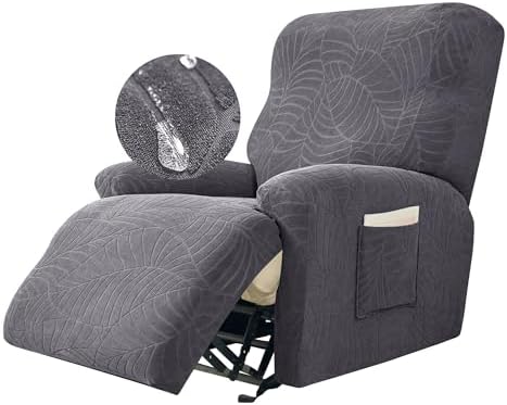 HFCNMY Water Repellent Recliner Chair Covers 4PCS