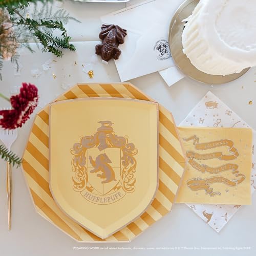 Harry Potter Hogwarts House Large Paper Plates 8 Pack