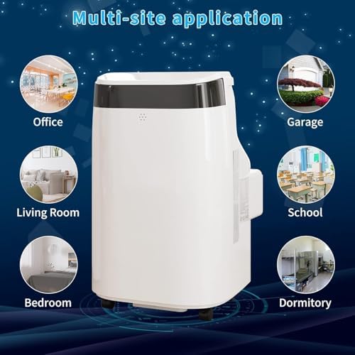 AutoSteelix 10000 BTU Portable AC with Remote Control
