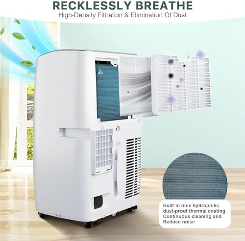 12000 BTU Portable Air Conditioner With Remote Control