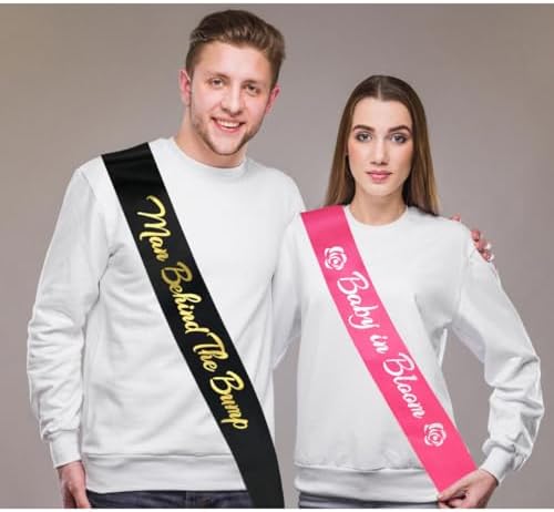 Man Behind the Bump Sash for New Father 1