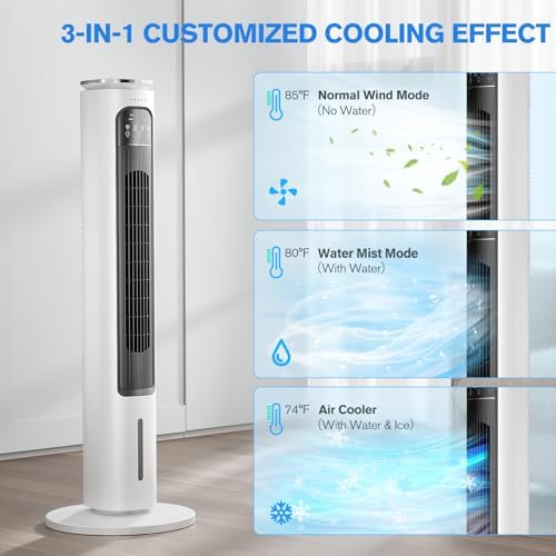 Flowbreeze Windowless Portable Air Cooler with Remote Control