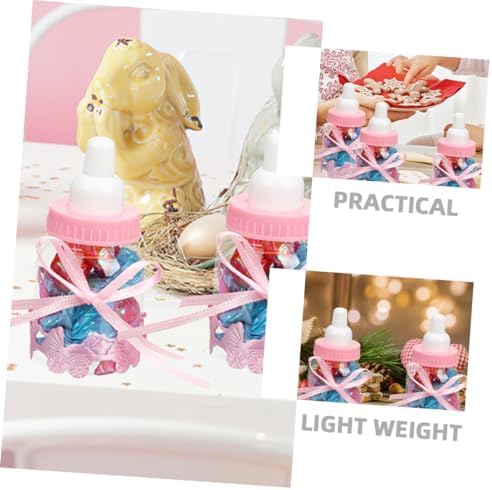 6pcs Reusable Candy Bottles for Party Favors and Wedding Sweets