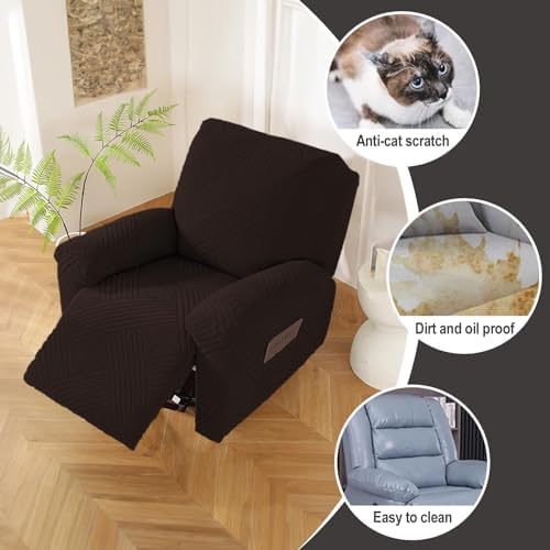 Northern Brothers Recliner Cover Dark Brown