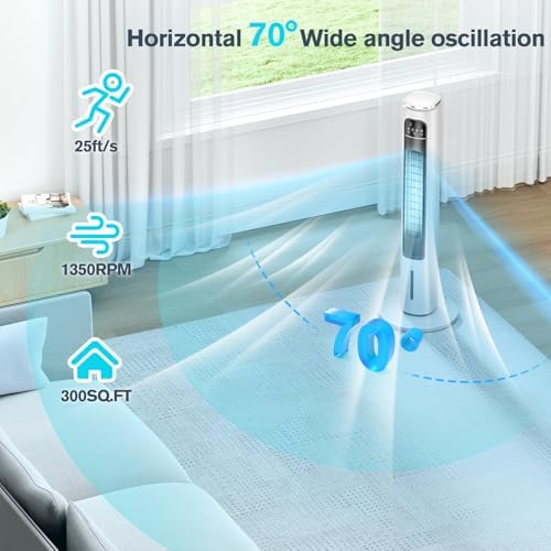 Flowbreeze Windowless Portable Air Cooler with Remote