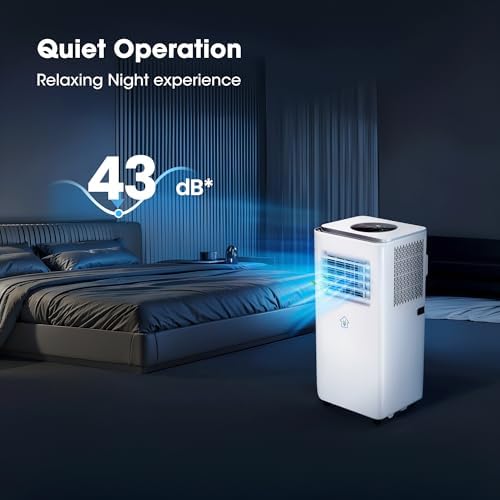 Wattsmart 8000BTU Portable AC Unit with App and Remote Control