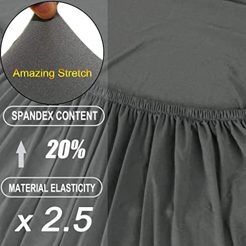 Super Stretch Sectional Couch Covers for 33 Seaters L-Shaped Sofa