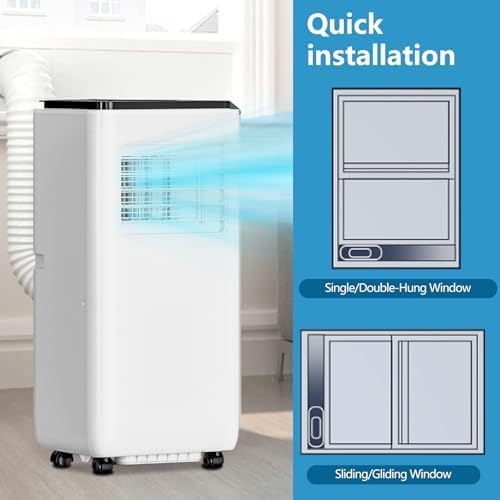 GarveeTech 8000 Btus Portable AC Unit 3-In-1