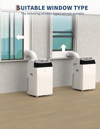 GAOMON 14000 BTU Portable AC with Remote Control