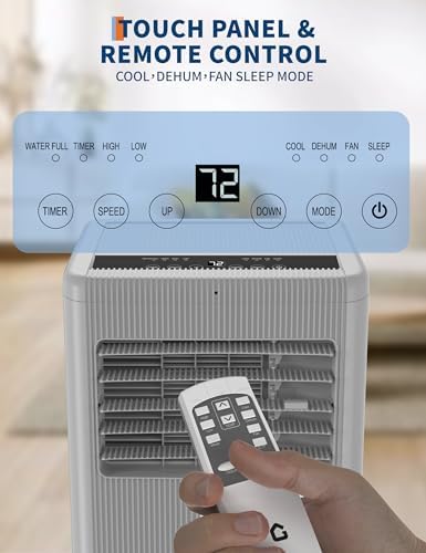 GarveeTech 10000 BTU Portable AC Unit With 3-in-1 Modes