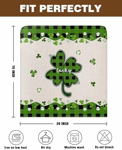 St Patricks Day Dining Chair Covers Set of 4