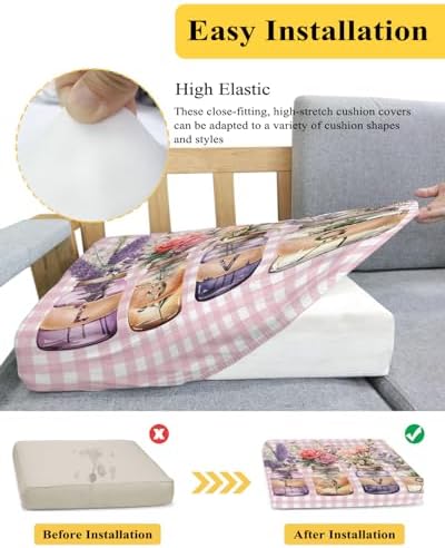 Valentine Buffalo Plaid Sofa Slipcover