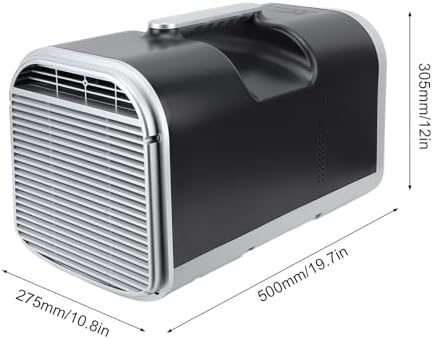 SIXRUN Portable Dual Inverter Air Conditioner 4500BTU with Remote Control