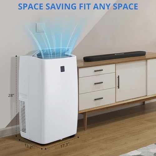 GAOMON 14000 BTU Portable Air Conditioner Unit White