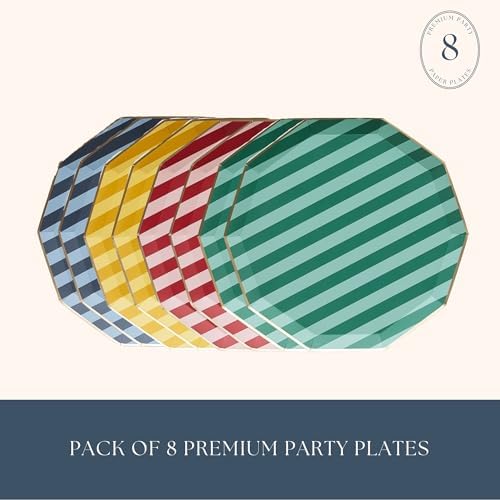 Harry Potter Hogwarts House Large Paper Plates 8 Pack