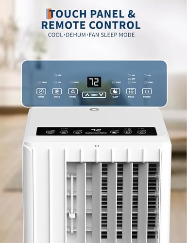 Garvee 8000 BTU Portable AC Unit with Remote Control