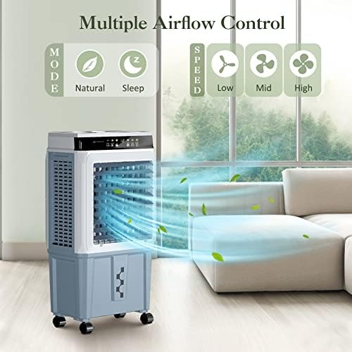 LifePlus Evaporative Air Cooler 3500CFM Portable for Large Room