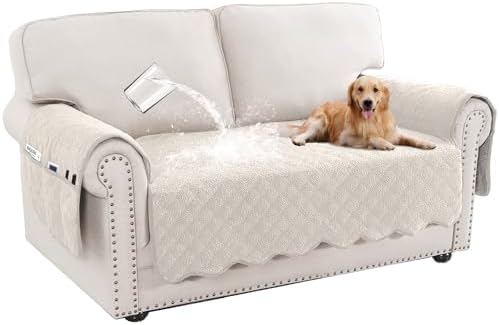 Turquoize Waterproof Loveseat Covers for Dogs