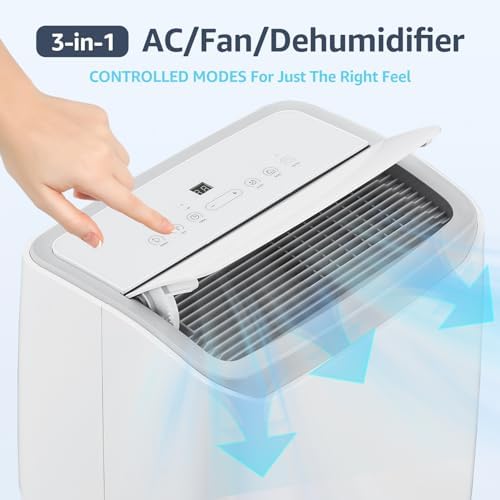 GAOMON 14000BTU Portable AC with Fan and Dehumidifier