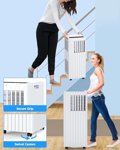 DEXSO 8000BTU Portable AC with Dehumidifier Fan