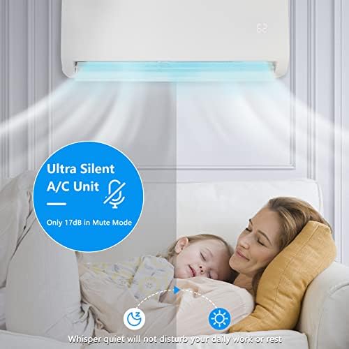 Bonnlo 9000 BTU Ductless Mini Split AC Heating System